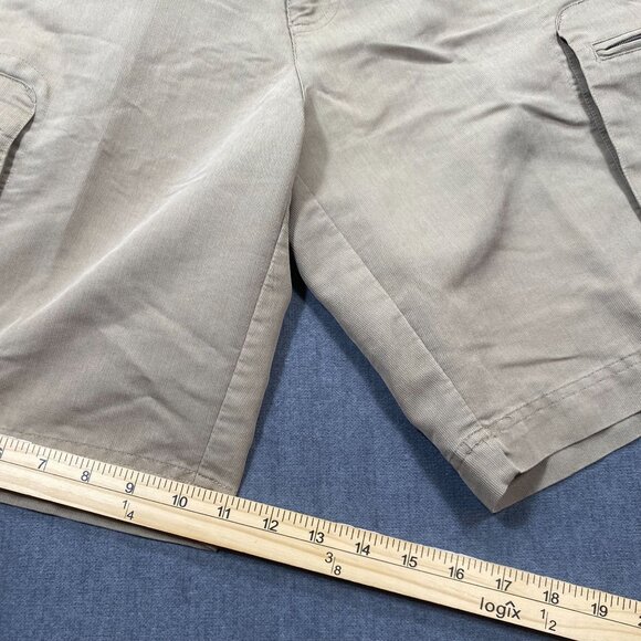 Columbia GRT Mens Khaki Cargo Shorts Size Small Outdoor Wear Polyester/Cotton - Picture 14 of 16